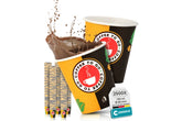 Pappbecher  (Coffee to go) Kaffeebecher  7,5oz 180ml